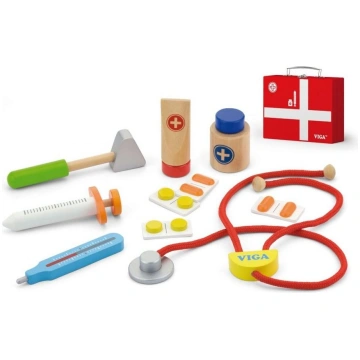 Viga Koferis Medicīniskā - Komplekts Mazajam Dokto
