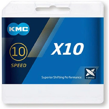 Chain KMC X10 Silver Black | 2668 | 4715575890449