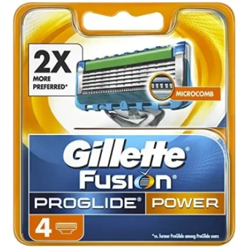 Gillette Fusion ProGlide Power (4 pcs) - Replaceme