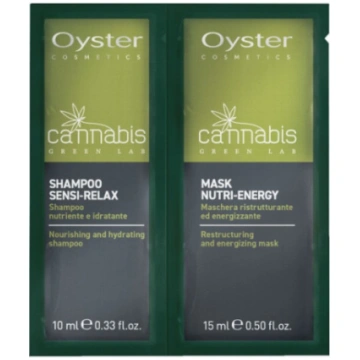 CANNABIS GREEN LAB Šampūns Sensi-Relax + Maska Nut