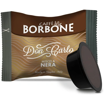 Caffè Borbone Don Carlo Black Coffee Blend - 50 Ca