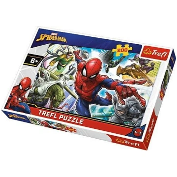 Puzle Trefl Spiderman Born Hero, 200 gab