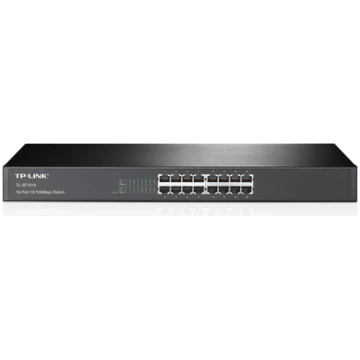 TP-LINK 16-Port 10/100Mbps Rackmount Network Switc