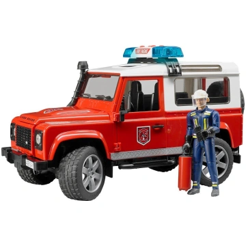 Bruder Land Rover Station Wagon Fire Department Ve