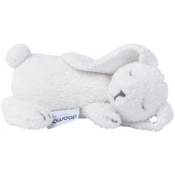 Doomoo Snoggy sildošais spilvens Bunny Milky