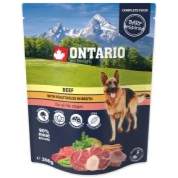 Konservi suņiem - Ontario Dog Beef with vegetable 
