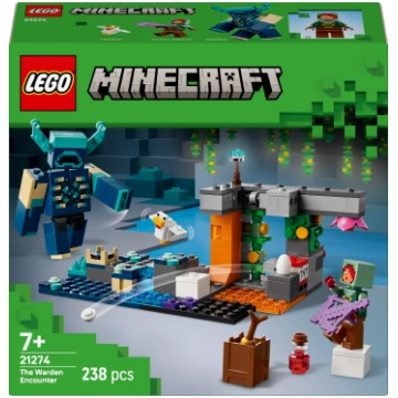 LEGO® 21274 Minecraft® Sastapšanās ar uzraugu