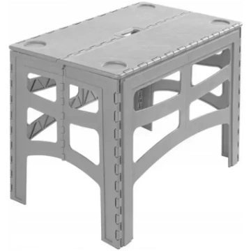 Keeeper Folding outdoor table L with a load capaci