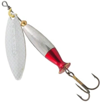 Mepps AGLIA LONG HEAVY-2 16g Silver-Silver/Red