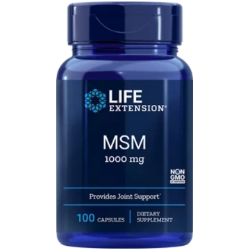 MSM 1000 mg 100 Capsules Life Extension