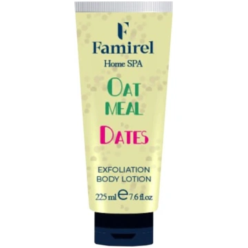 FAMIREL Home Spa Dušas pīlings-losjons Auzas un da