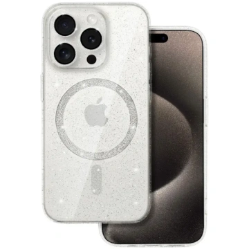 Glitter Magsafe Case for Iphone 16e transparent |