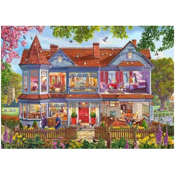 Puzzle Steve Crisp: House in spring Schmidt