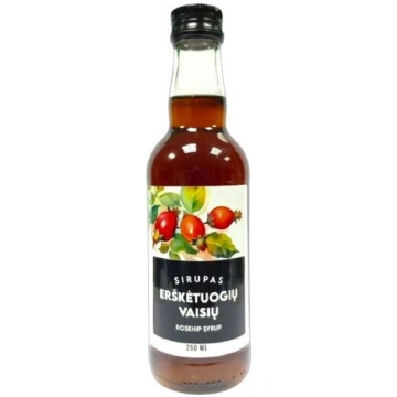 Mežrozīšu un augļu sīrups BIOLIK, 250 ml