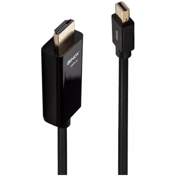 Mini DisplayPort uz HDMI kabelis Lindy 2m 36927