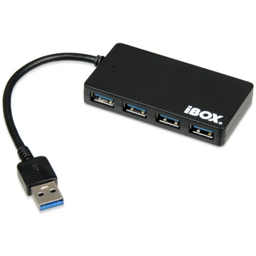 iBox IUH3F56 interface hub USB 3.0 (3.1 Gen 1) Typ