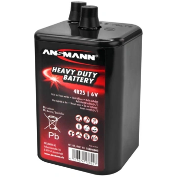 Cinc carbon battery 4R25 (908G) 6V 9000mAh Ansmann