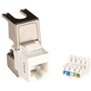 Lanview PRO Cat6a Unshielded flip jack keystone LV