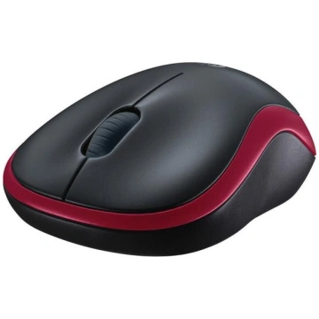 Pele - Bezvadu - Logitech - M185 - Sarkana - Ambid