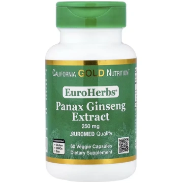 California Gold Nutrition, EuroHerbs®, Panax Ginse
