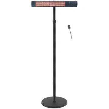 TunaBone Electric Standing Patio Heater, Single ca