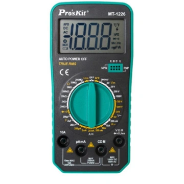 Digitālais multimetrs TRMS, 1000/750 V AC/DC, 10A,