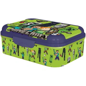 Stor - MINECRAFT Asker Lunch box - 17 x 13.5 x 6.2