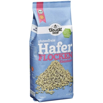 Bauckhof BIO bezglutēna auzu pārslas smalkās, 475g
