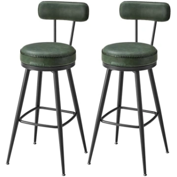 VASAGLE EKHO Collection - 360° Swivel Bar Stool, S