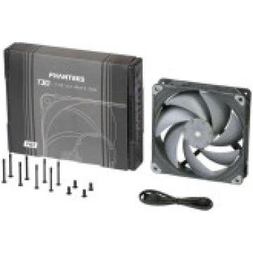 Phanteks ventilators PHANTEKS T30 PWM 140mm melns 