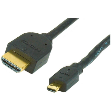Adapteris Gembird Micro HDMI male, HDMI male, 1.8 