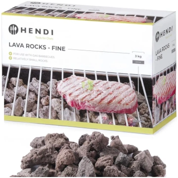 Lavas akmens gāzes grilam 3kg - Hendi 152706