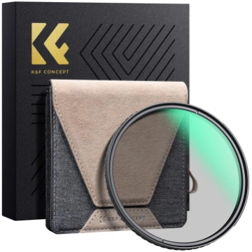 K&F 77mm Circular Polarizer Filter, Super Slim CPL