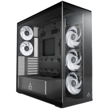 ARCTIC Premium E-ATX PC Case Xtender Black (Clear