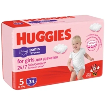 Huggies Pants Girl autiņbiksītes / biksītes, 34 ga