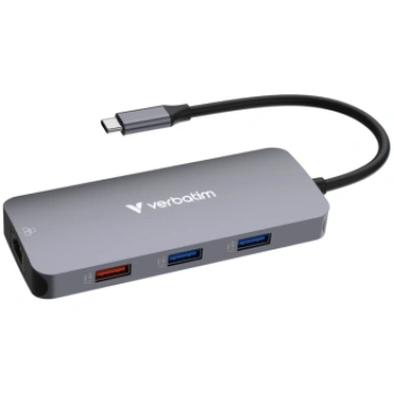 Dokstacija Verbatim USB-C Pro Multiport Hub 9 Port
