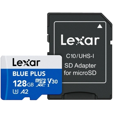 Lexar MEMORY MICRO SDXC 128GB UHS-I/W/A LMSBLPL128
