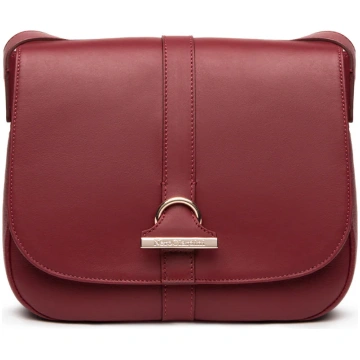 Borsa a Tracolla Bordò in Pelle NeroGiardini Nero 