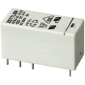 Relejs 24VDC; 8A; DPDT; Zetlers Zettler