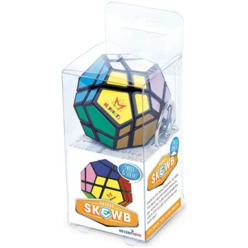 RECENT TOYS Prāta mežģis Mini Skewb, atslēgu pieka