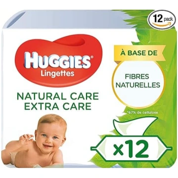 Huggies Natural Care extra Care, maigas bērnu salv