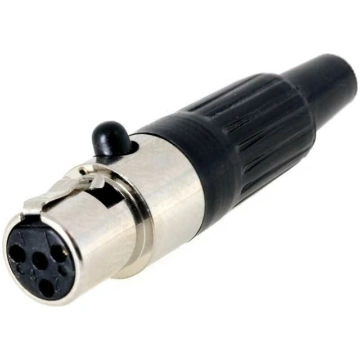 Connector: XLR mini; plug; female; PIN: 4; for cab