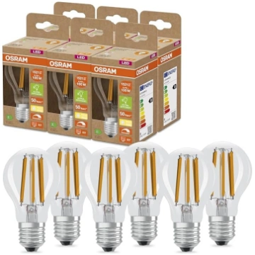 Osram Superstar+ Classic A FIL 100 LED spuldze, E2