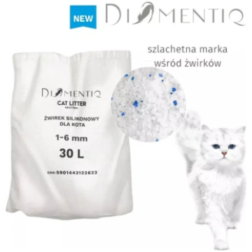 Kaķu tualetes pakaiši DIAMENTIQ Neutral salīmējoši