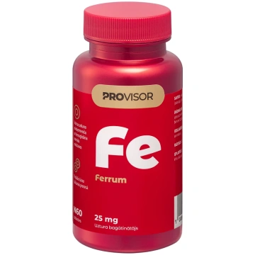 PROVISOR Dzelzs (FE) 25mg, 60 tabletes