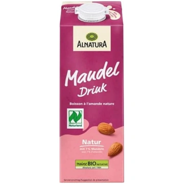 Alnatura Naturland nesaldināts mandeles dzēriens 1