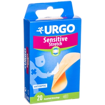 URGO SENSITIVE STRETCH, elastīgs plāksteris, 3 izm