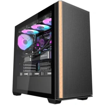 Darkflash DS900WS computer case (black) + 4 fans D