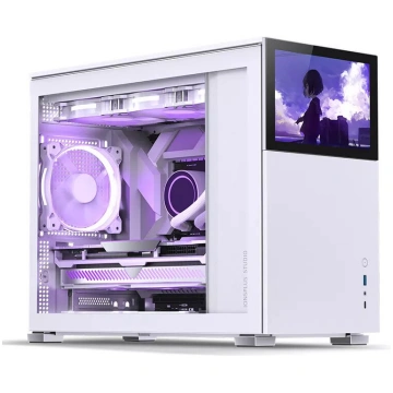 Datora korpuss Jonsbo D31 STD balts — Midi Tower, 