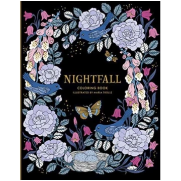 Nightfall Coloring Book Maria Trolle